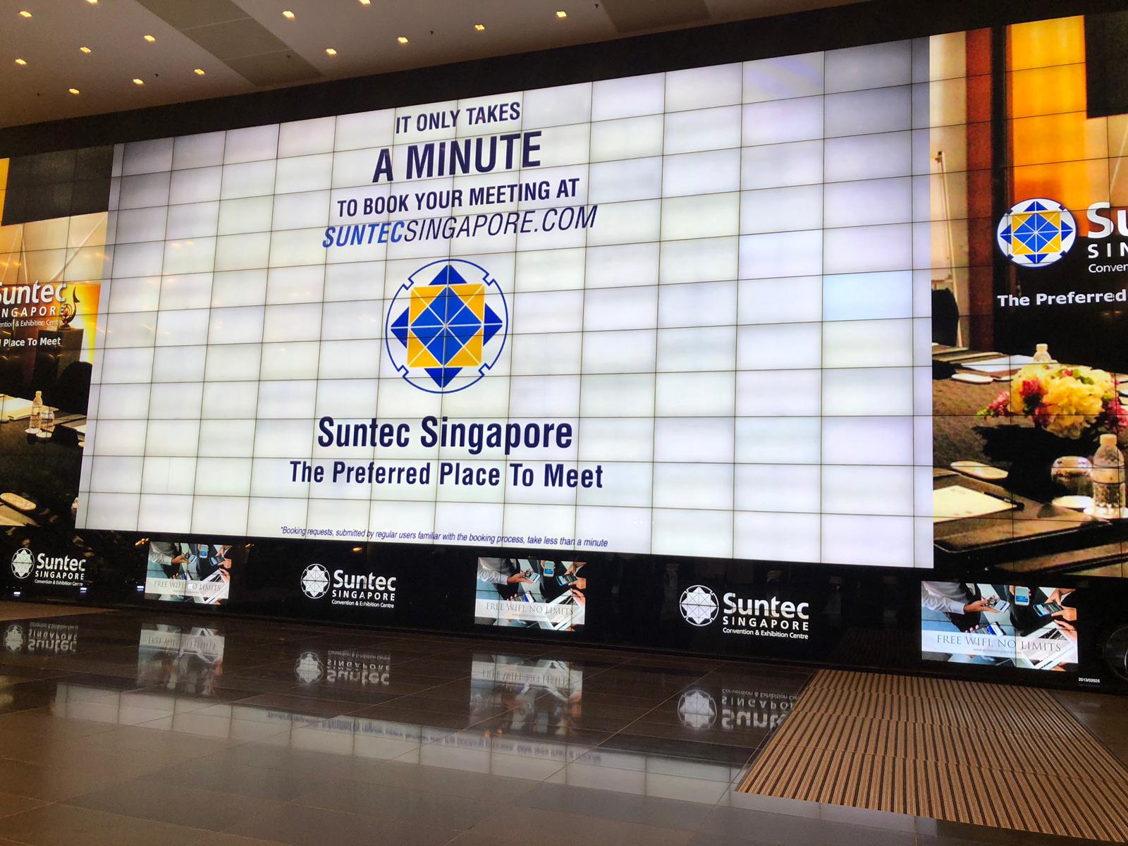 World record Big digital signage