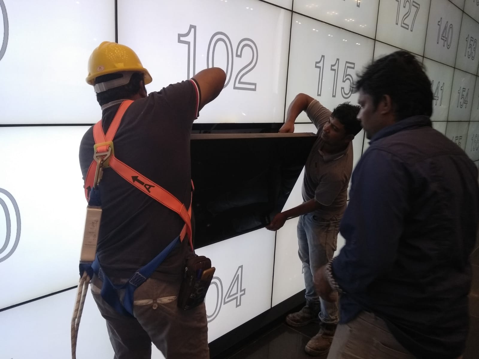 World record Big digital signage