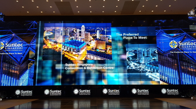 World record Big digital signage