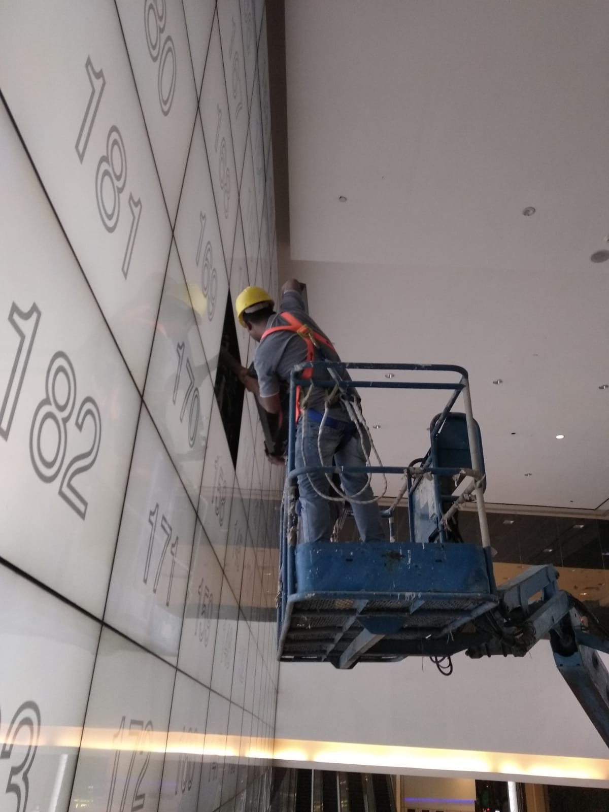 World record Big digital signage
