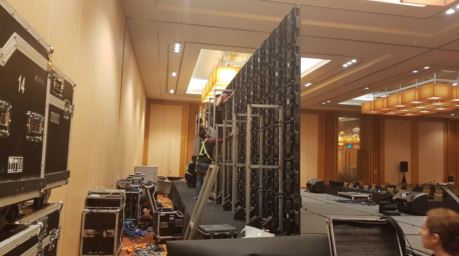 Video Wall & Audio System
