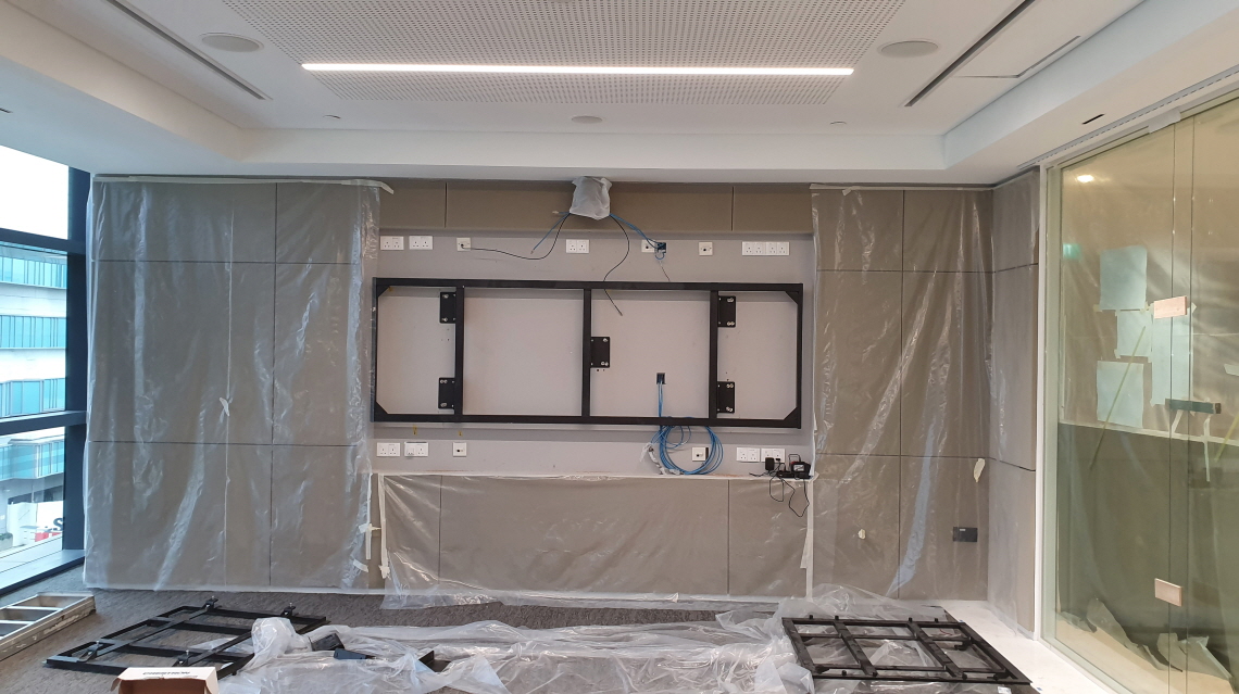 LED module screen TV