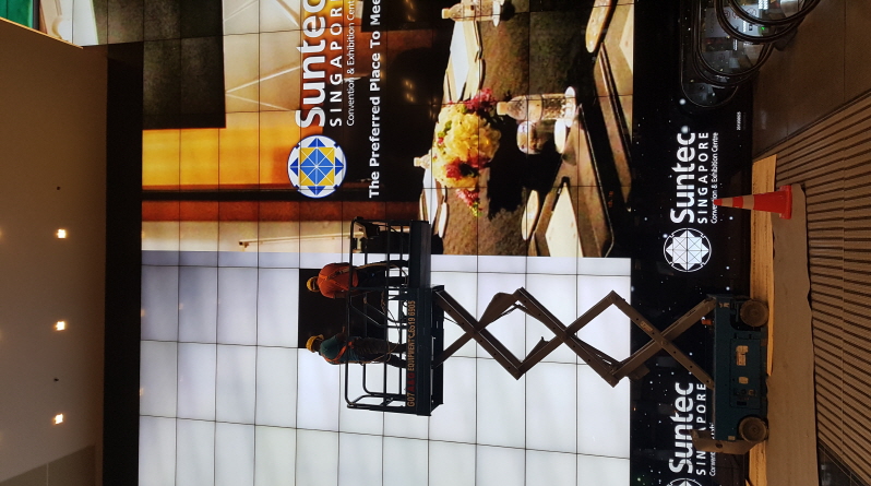 World record Big digital signage
