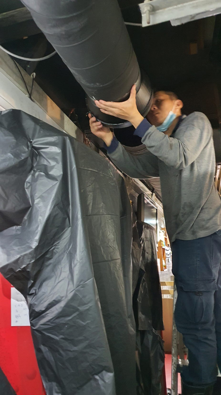 making stronger suction for duct